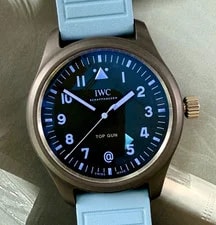 IWC — IWC Top Gun Google "Watches@" Black Ceramic Special Edition. 1 of 250! — Watch — resale
