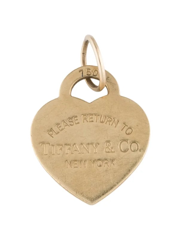 Tiffany & Co. — 18K Heart Tag Charm — Jewelry — resale