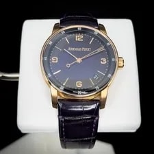 Audemars Piguet Code 11.59 Purple Dial Rose Gold Alligator 15210OR Box / Papers 3