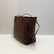 Louis Vuitton Neverfull Mm Checkered - Excellent #BLOY5E 3