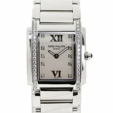 Patek Philippe — Patek Philippe Twenty-4 4910/10A-011 Silver #5104 — Watch — resale