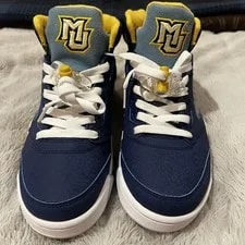 Air Jordan — Air Jordan 5 Marquette MU PE Style Nike Air Sz 7 Custom — Sneaker — resale