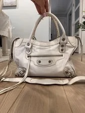 Balenciaga Classic City Motorcycle Made in Italy. 3