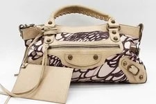 Balenciaga — Balenciaga City Eb0626porde — Handbag — resale