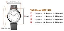 Near / Paper* TAG Heuer WAF1412.BA0823 Aquaracer 28mm Quartz 3