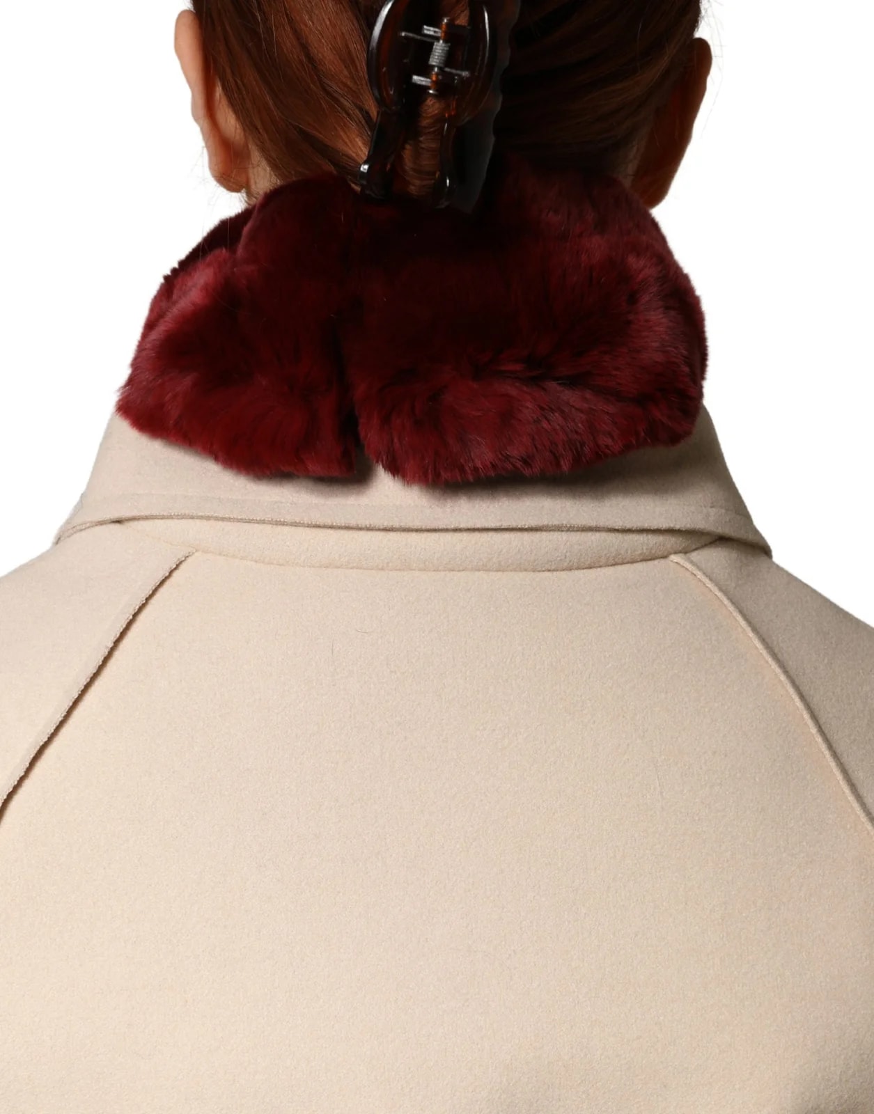 Dolce & Gabbana Lamb Fur Collar Neck Wrap 50cm X 8cm Scarf 3
