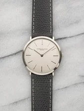 Audemars Piguet — ~1970 Audemars Piguet Ultra Thin 5259 18K White Gold Silver Dial Manual 33.5mm — Watch — resale