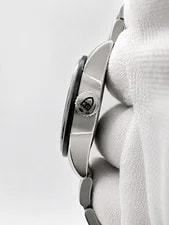 Tudor Glamour Day-Date Two Tone Black Silver 56010N 3