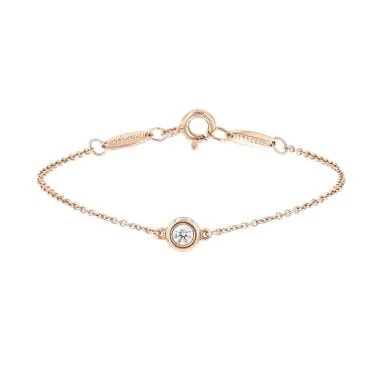 Tiffan — Tiffany & Co ‘Diamonds By the Yard’ in Rose Gold and Diamonds — Jewelry — resale