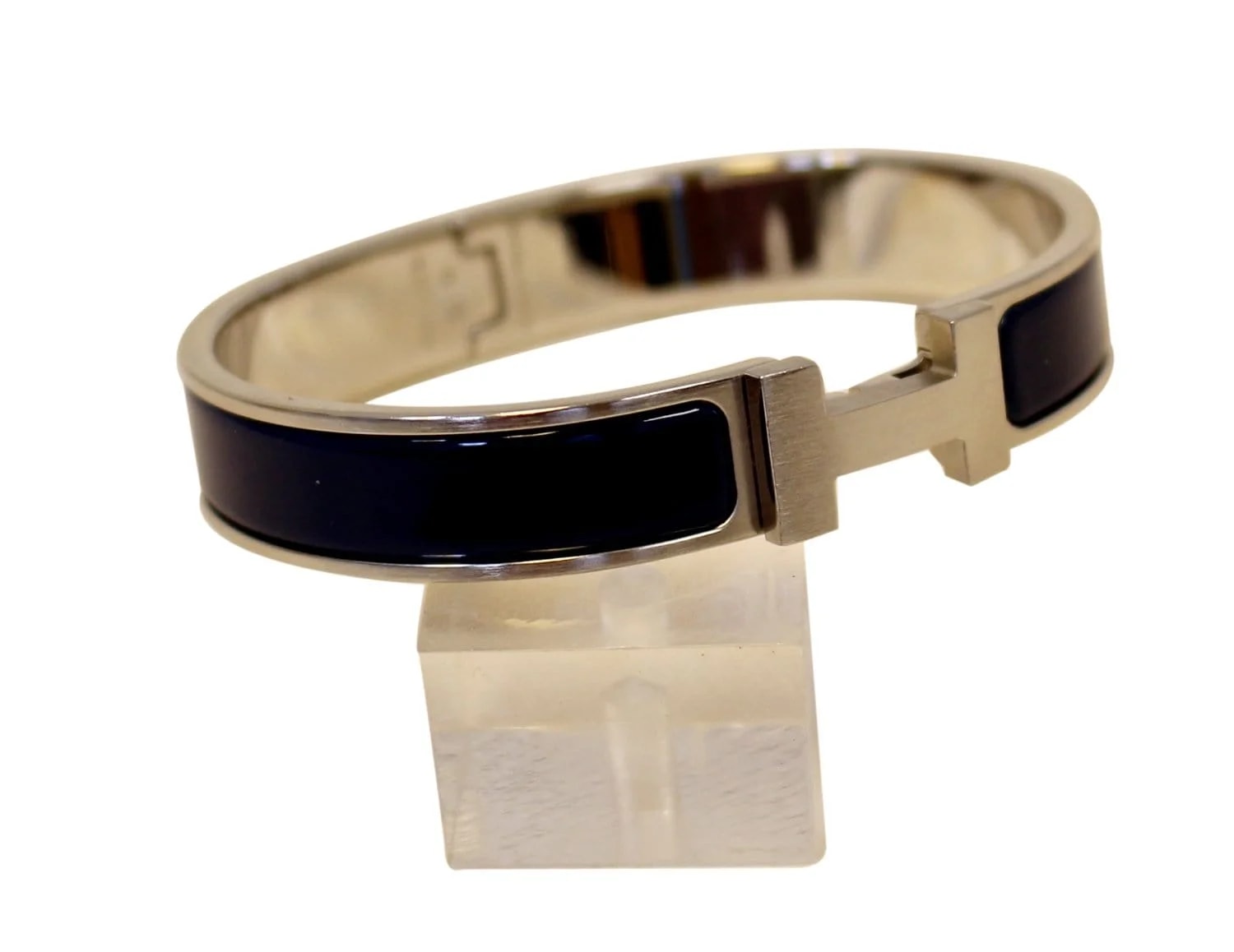 Hermès — Hermes Clic H Bangle Metal Bracelet — Accessory — resale
