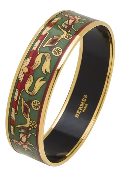 Enamel Bangle Wide 3