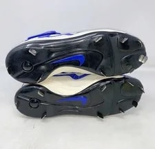 Nike Air Griffey Max 1 Baseball Cleats Sz 12 Jackie Robinson Metal 4