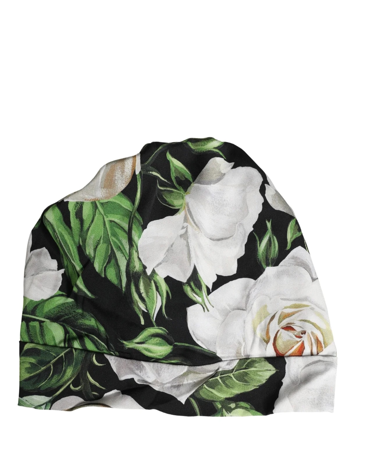 Dolce & Gabbana Floral Motif Turban Headwear Hat 3