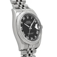 Rolex Datejust 116234 36mm Stainless Steel Black #WW3504 3