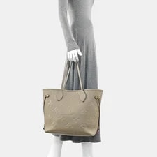 Louis Vuitton Neverfull 'Tourterelle - Excellent #DLER31 2