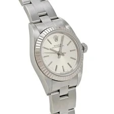 Rolex Oyster Perpetual 24 76094 24mm Stainless Steel Silver #WW3701 3