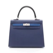 Hermès — Hermes Kelly 25 Saphir France #RC061 — Handbag — resale
