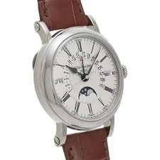 Patek Philippe Complications 5159G-001 38mm White Gold Silver #WW208 3