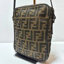 Fendi — Fendi Square Crossbody Small Sacoche Zip — Handbag — resale
