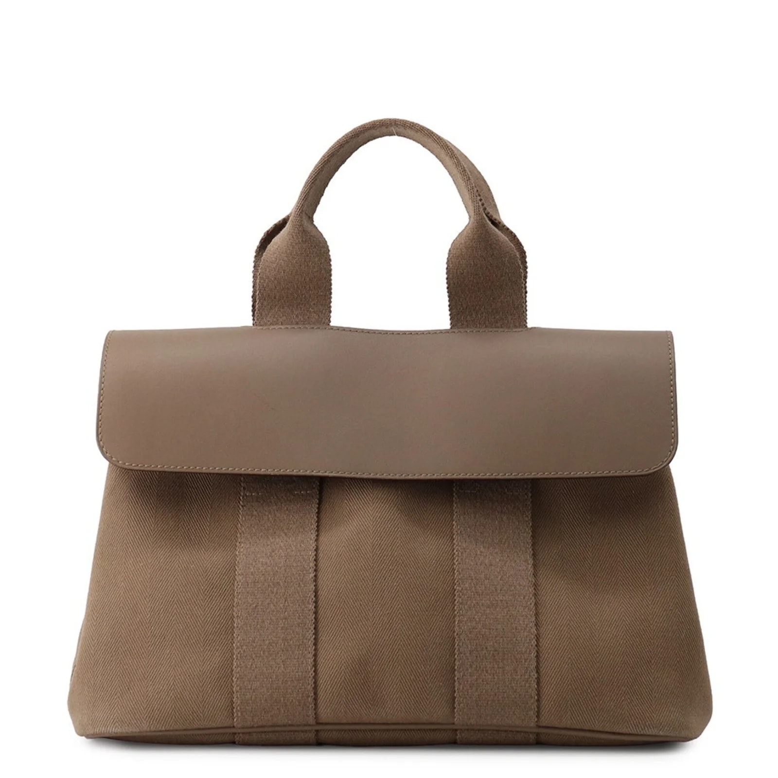 Hermès — Hermes Etoupe Chevron — Handbag — resale
