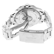 TAG Heuer Aquaracer WAP1111 40mm SS Silver Dial Quartz Date #C661 3