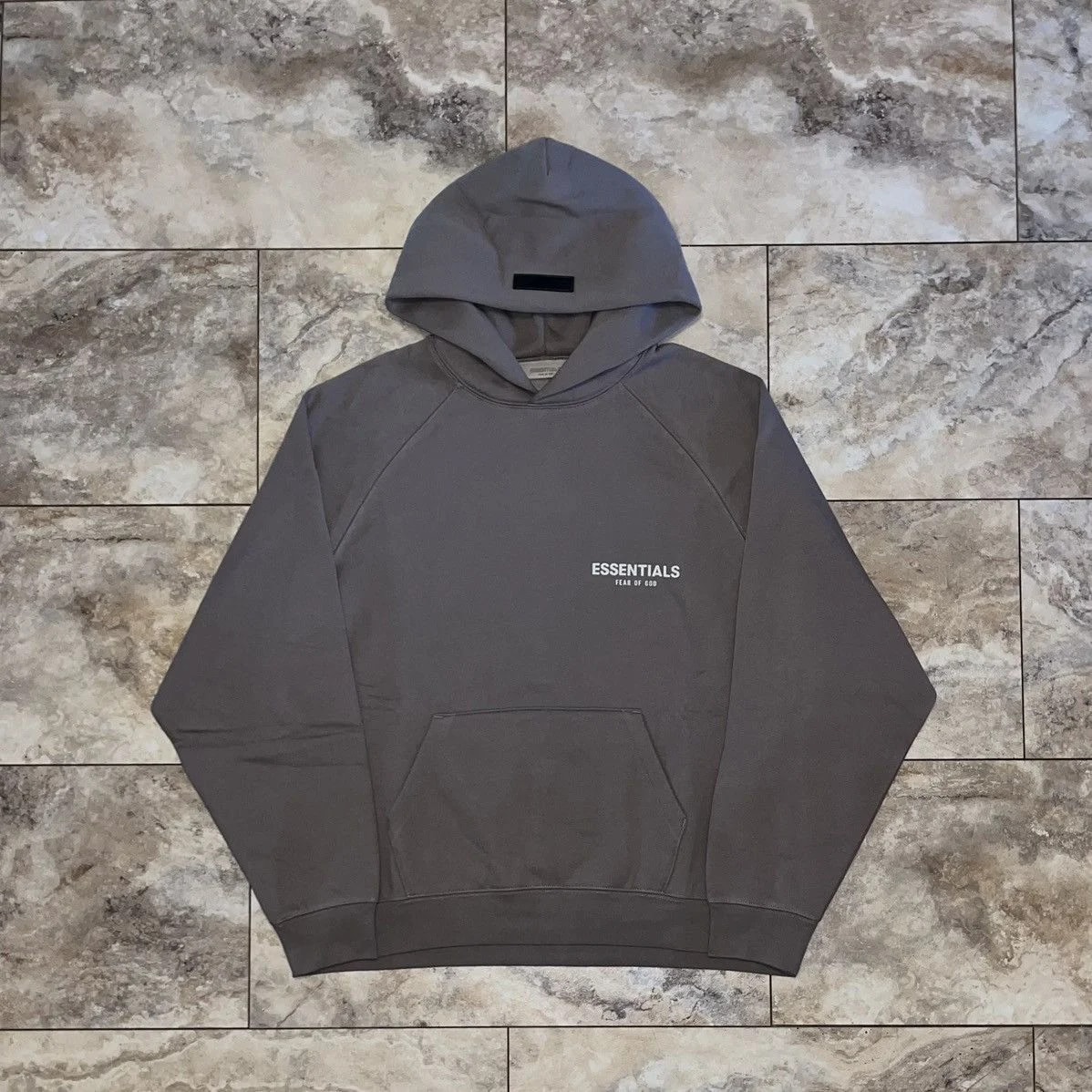 Fear of God — Fear of God Essentials Hoodie Desert — Clothing — resale