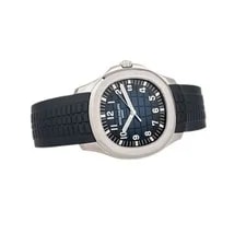 Patek Philippe Aquanaut White Gold Blue Dial 42mm 5168G-001 Full Set 4