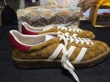 Gucci x Adidas — Gucci X Adidas Gazelle 'GG Monogram' — Sneaker — resale
