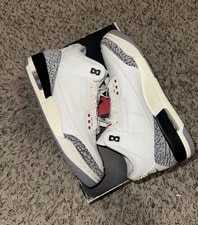 Jordan — Jordan Air 3 ’S Mid-Top Lace-Up Basketball — Sneaker — resale