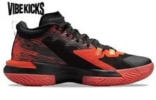 Naruto X Air Jordan Zion 1 SP PF 'Nine Tails' DQ5569-086 New 2