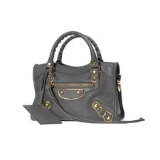 Balenciaga — Balenciaga Metallic Edge Mini City 390160 60598763 — Handbag — resale