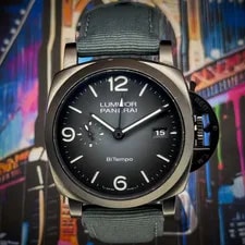 Panerai PAM01467 Luminor BiTempo Titanium DLC New York Limited Boutique Edition 2