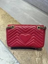 Gucci GG Marmont Medium Matelassé HW Auth 3