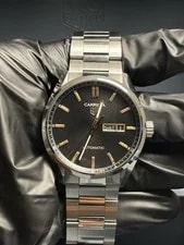 TAG Heuer Carrera Calibre 5 Day-Date Automatic Black Dial Rose Gold Accents 2
