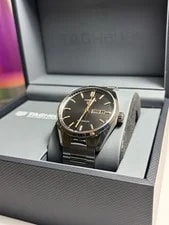 TAG Heuer Carrera Calibre 5 Day-Date Automatic Black Dial Rose Gold Accents 4