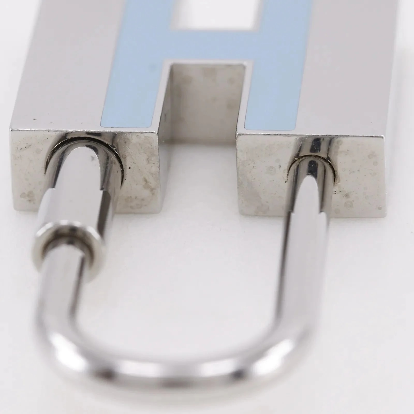Hermes Cadena Keyring Metal Metal Charms and Keychains Accessory 4