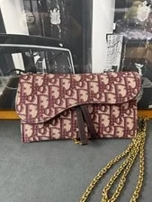 Christian Dior Saddle Belt Hardware Auth 2