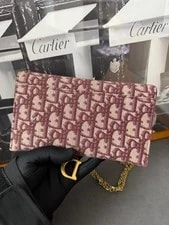 Christian Dior Saddle Belt Hardware Auth 3