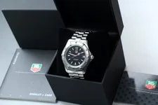 Tag Heuer — TAG Heuer WK1110.BA0317 2000 Series Professional 39mm Black Dial — Watch — resale