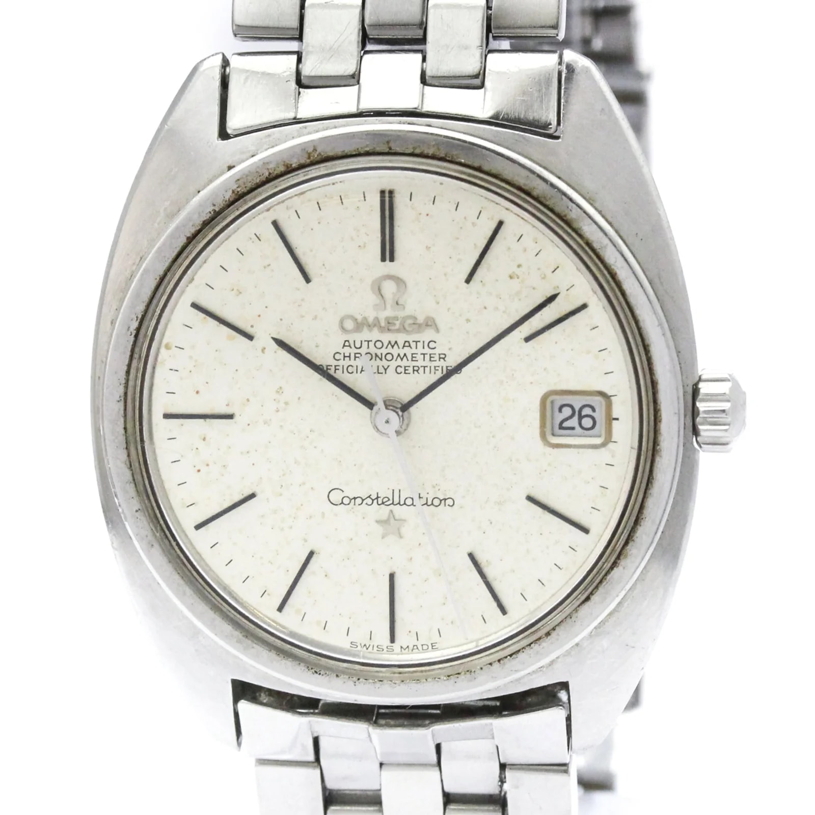 Omega — Omega Constellation Chronometer Automatic Stainless Steel — Watch — resale