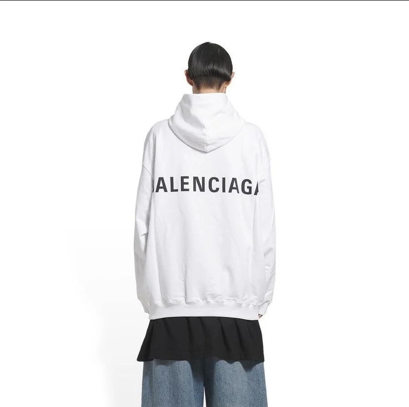 Balenciaga — Balenciaga Archetype Back Logo Pullover Hoodie — streetwear — resale