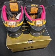 Nike SB Dunk Low Space Tiger Size 5 OG Box Laces Excellent 4