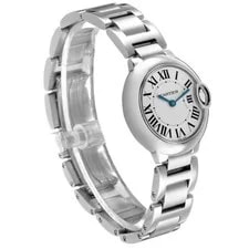 Cartier Ballon Bleu 29 Steel Silver Dial W69010Z4 3