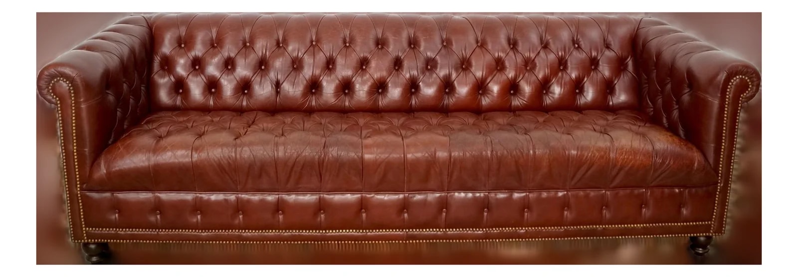 George Smith — 1970’s Hollywood Regency Tufted Chesterfield — Furniture — resale