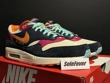 New Nike Air Max 1 San Diego Padres MLB Size 9.5M / 11W IQ2847-400 4