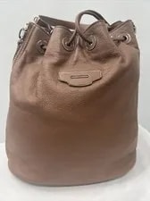 Balenciaga — Balenciaga Papier Plate Drawstring Side Zipper Bucket — Handbag — resale