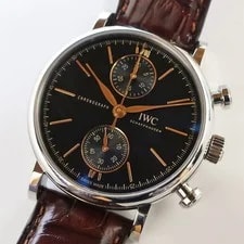 IWC Portofino IW391404 39mm Stainless Steel Black #UW1545 2