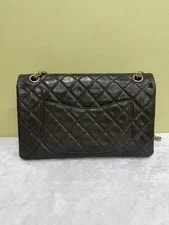 Chanel 2.55 Large Double Flap Chain Dark 2