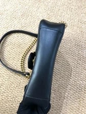 Gucci GG Marmont Small 22cm Flap Chevron GHW Chain Crossbody 3
