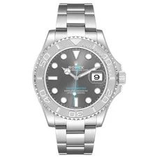 Rolex Yachtmaster 40 Steel Platinum Rhodium Dial 116622 2